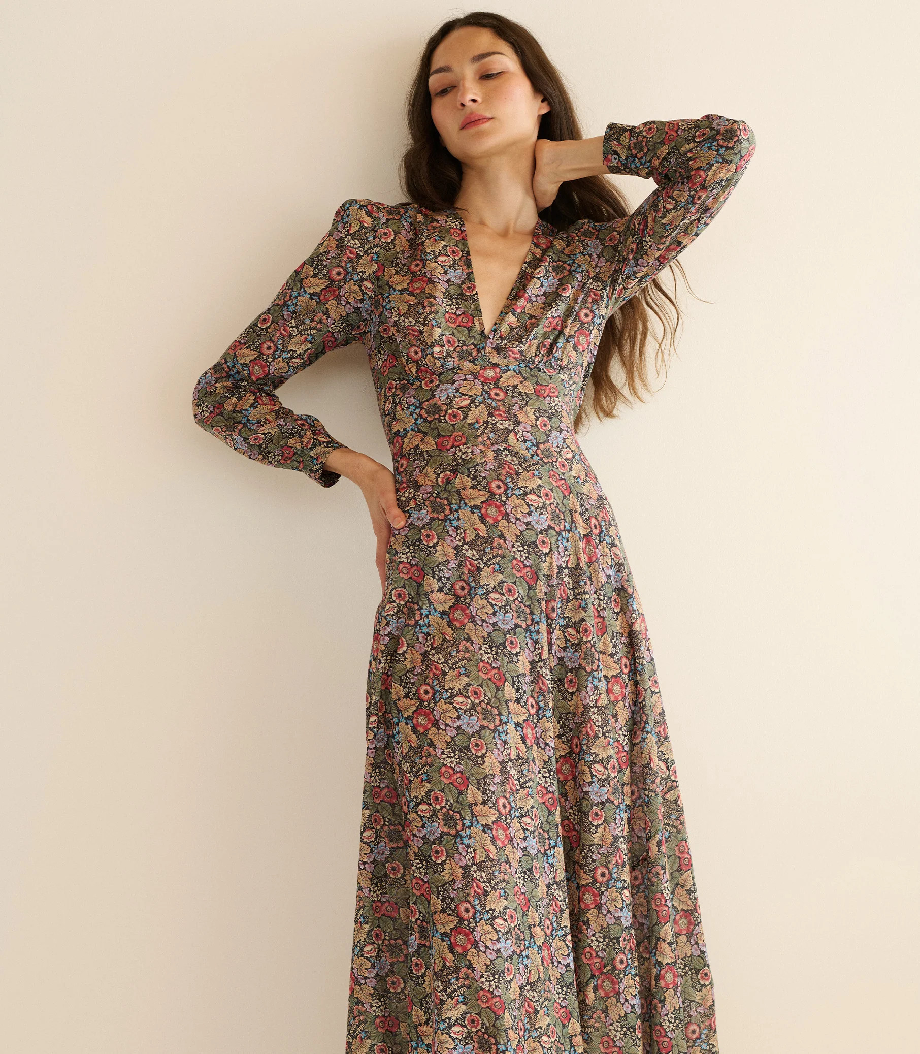 Charleston Dress - Wildberry Thicket | DÔEN | DOEN