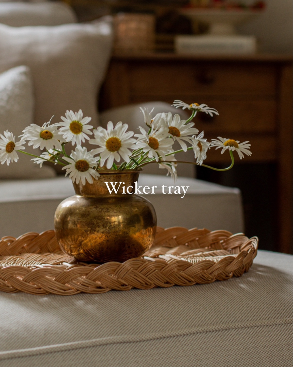 Wicker trays for coffee table 

#LTKsummer #LTKhome #LTKuk