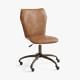 Vegan Leather Caramel Airgo Desk Chair | Pottery Barn Teen