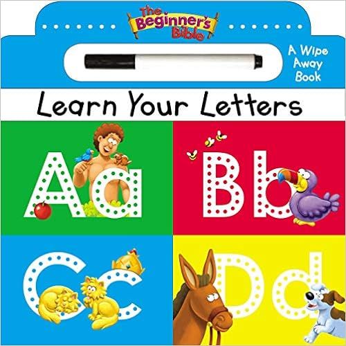 The Beginner's Bible Learn Your Letters: A Wipe Away Board Book | Amazon (US)