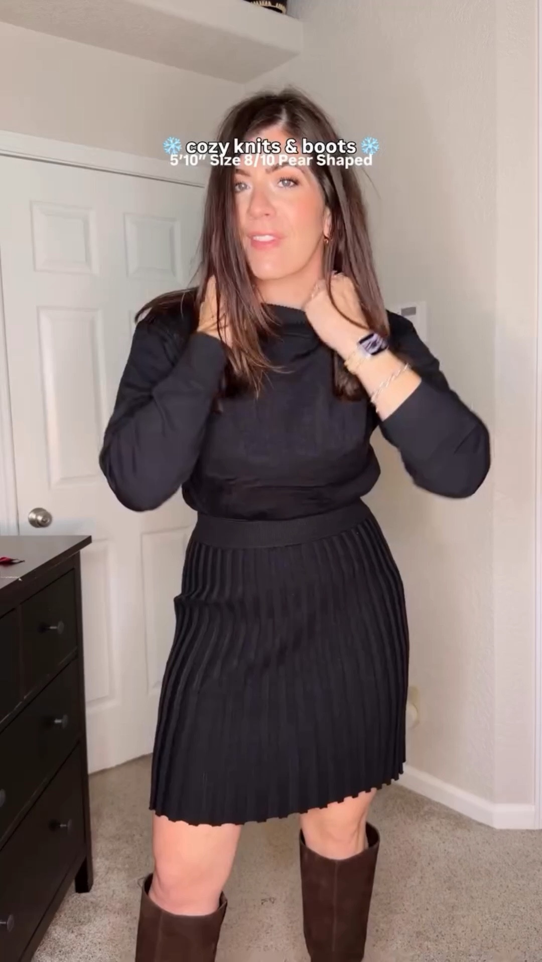 Cozy and affordable knits under $60 In a large 

Winter outfit, ootd, sweater, knits, lounge, sets, comfy date night, trendy winter. Sweater dress, midsize style, tall outfit, easy outfit

#LTKOver40 #LTKMidsize #LTKootd