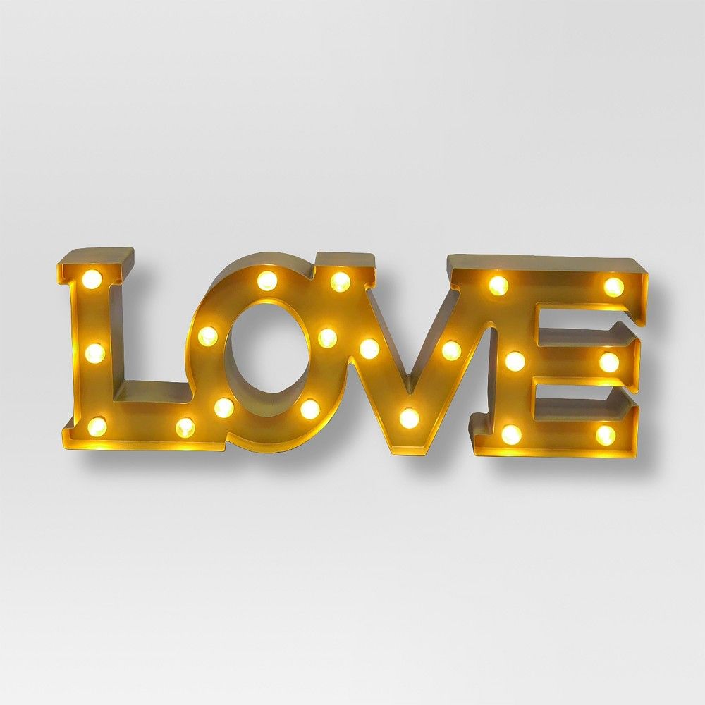Love Marquee Wall Light - Threshold | Target