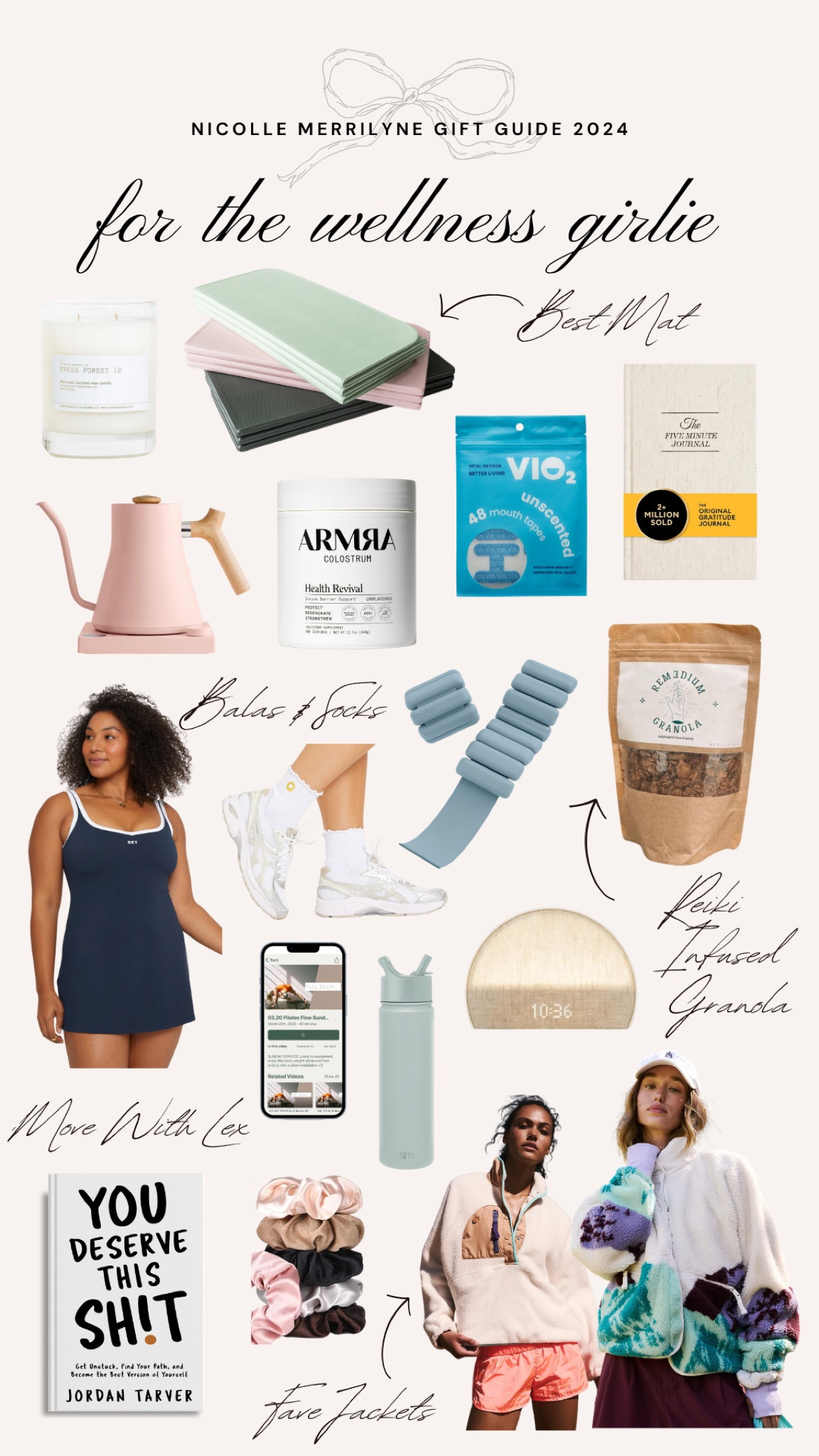 Gifts for the wellness girlie 💫 

#LTKHoliday #LTKGiftGuide #LTKCyberWeek
