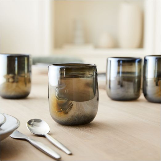 Recycled Mexican Double Old Fashioned Glass Sets | West Elm (US)