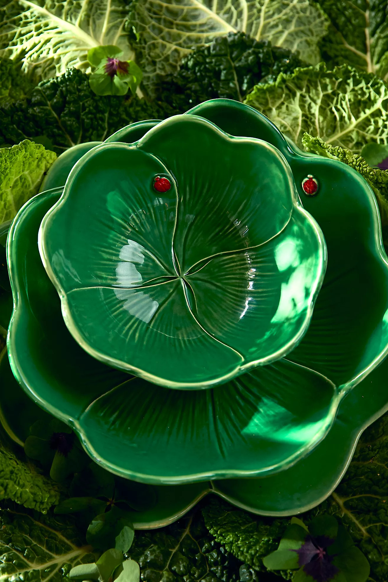 Shamrock Stoneware Serving Bowl, Medium | Terrain