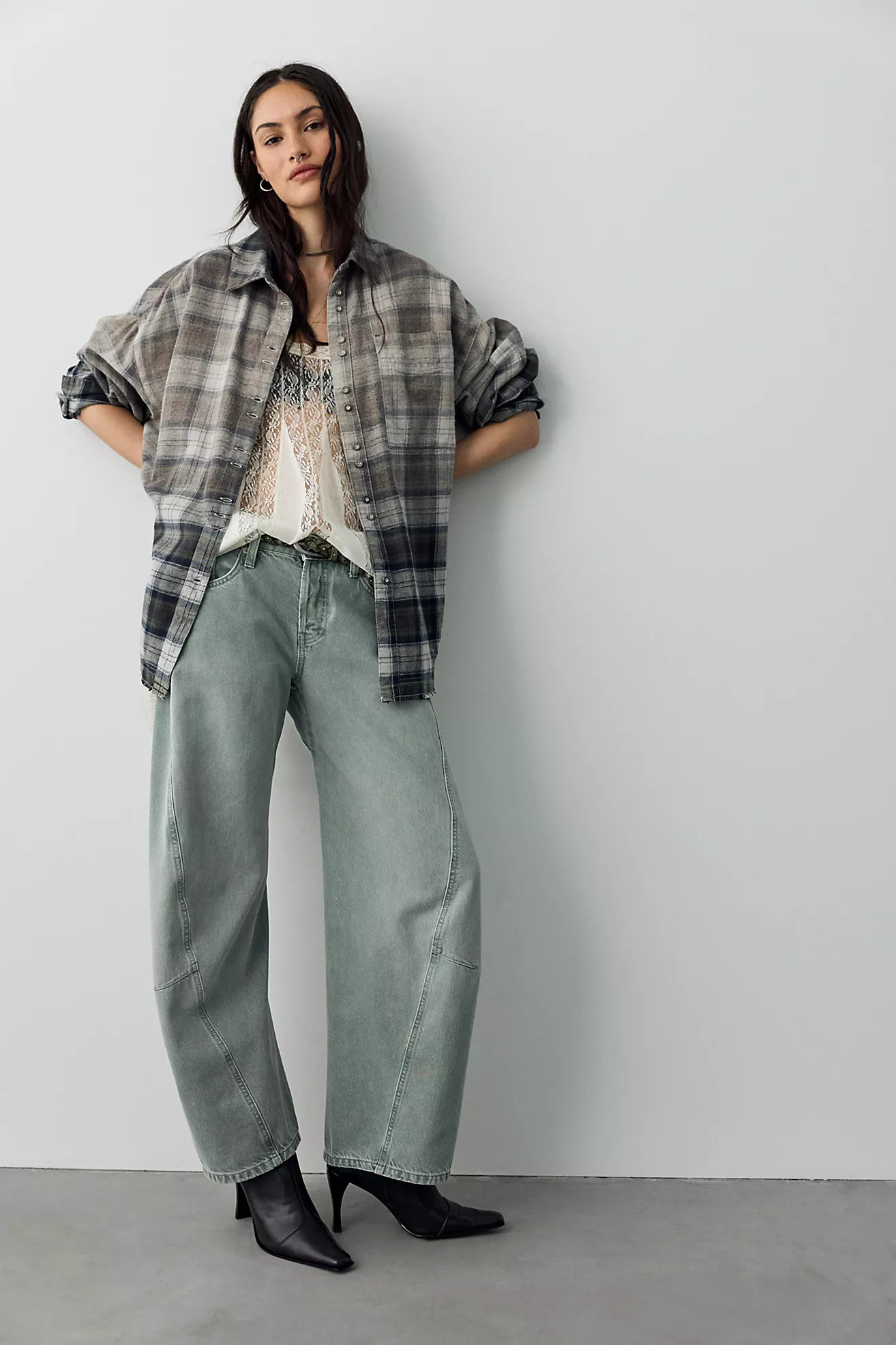 We The Free Fable Low-Rise Twisted Bowed Jeans | Free People (Global - UK&FR Excluded)