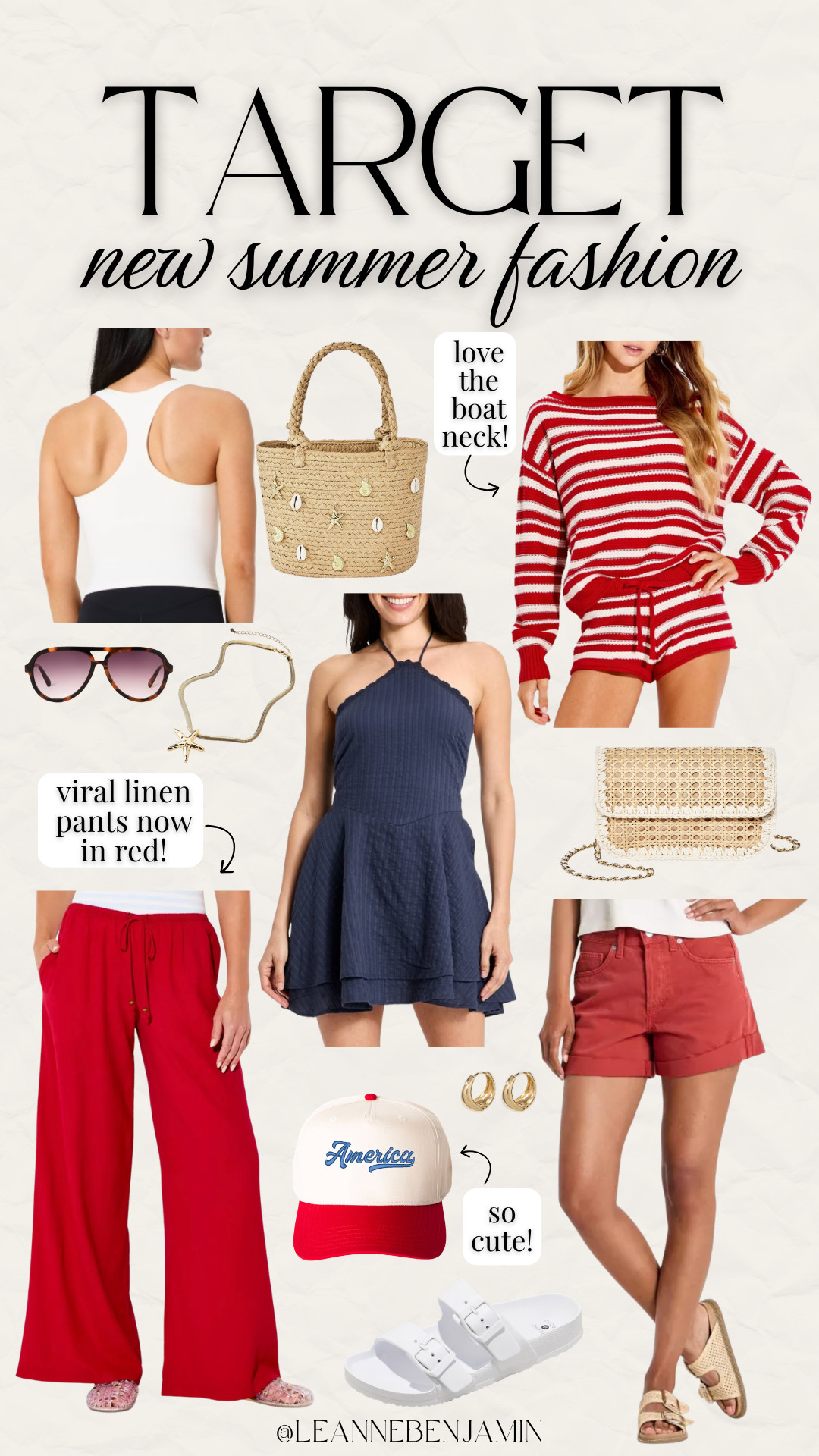 Diving into summer with the cutest new fashion finds from Target ☀️ Everything this season is so fun, bold, colorful, and perfect for cookouts, pool days, and everyday summer outfits!

#LTKootd #LTKSeasonal #LTKMidsize
