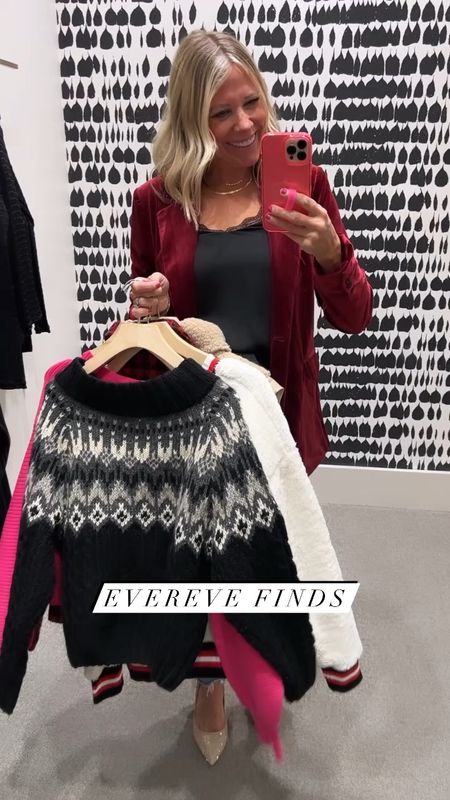 Evereve Black Friday sale everything on sale womens fashion women’s holiday outfit ideas 

Size XS in all tops and vests. XS in the joggers and 26 in all bottoms. 

#LTKsalealert #LTKHoliday #LTKCyberweek