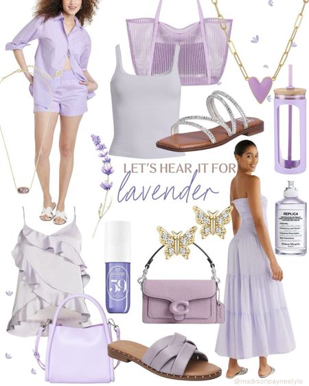 Now Trending: Lavender 🪻 lavender is the perfect Springtime color! From dresses and tanks to beauty and tumblers 💜

Spring, Spring Outfit, Dresses, Spring Dress, Tank Top, Spring Sandals, Perfume, Madison Payne

#LTKfindsunder100 #LTKSeasonal #LTKstyletip