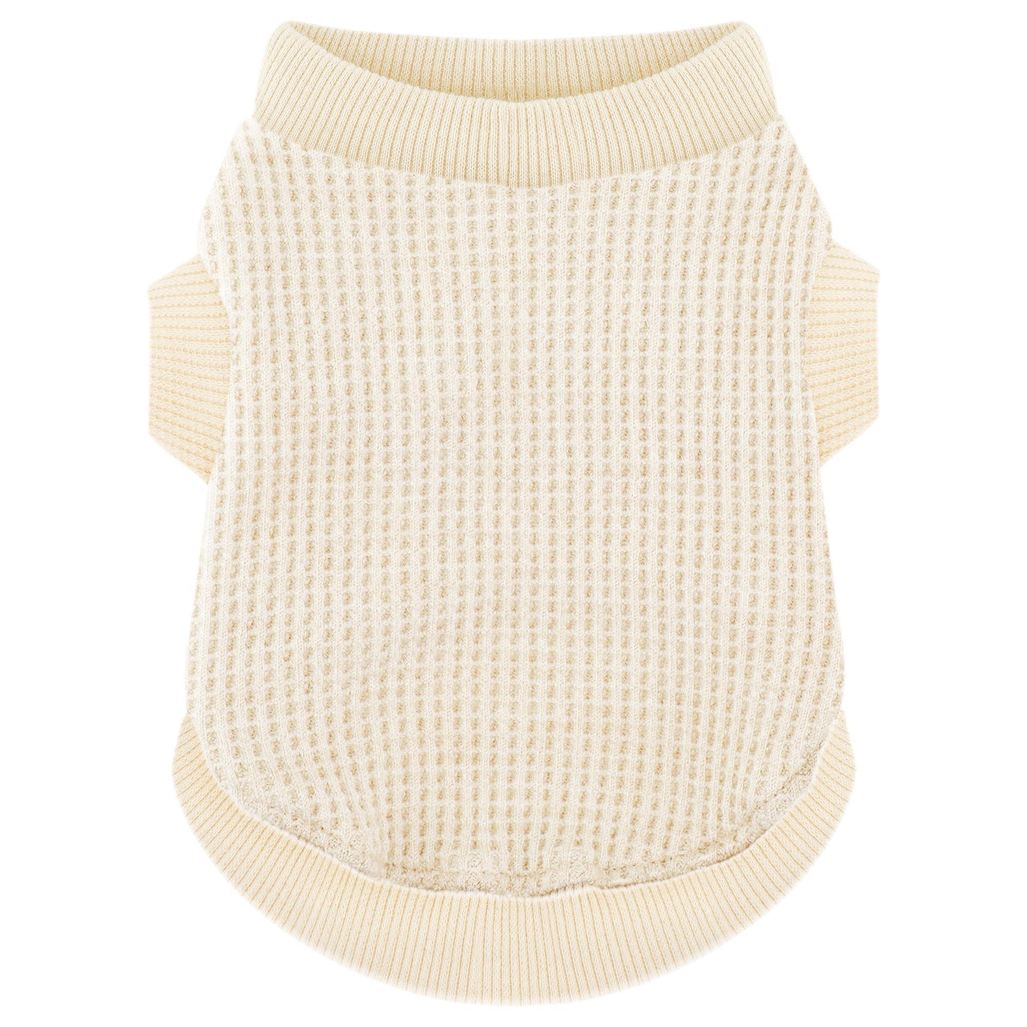 Cozy and Functional Dog Shirts for Small Puppies: Stretchable Beige Attire with Easy-On Design, I... | Amazon (US)