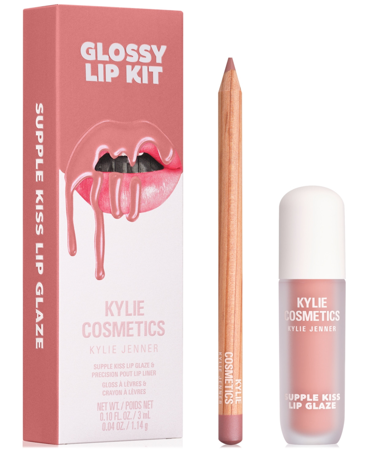 Kylie Cosmetics 2-Pc. Glossy Lip Set - Comes Naturally | Macy's
