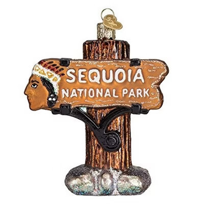 Old World Christmas Blown Glass Ornament for Christmas Tree, Sequoia National Park | Target