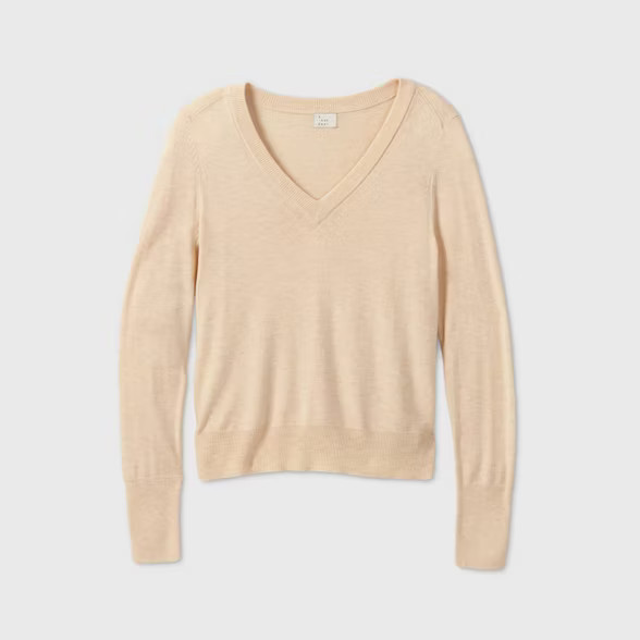 Women's V-Neck Pullover Sweater - A New Day™ | Target