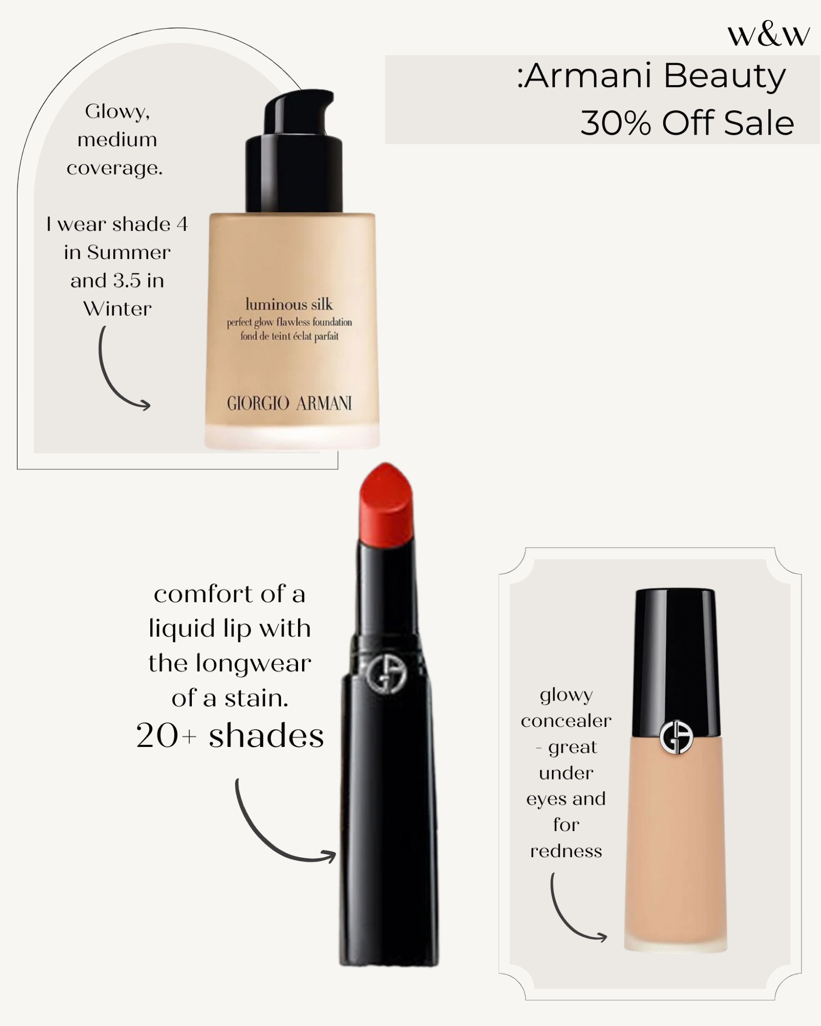 Armani Beauty on sale! Luxury makeup 

#LTKbeauty #LTKsalealert