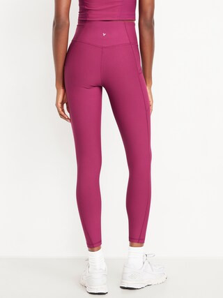 High-Waisted PowerSoft 7/8 Pocket Leggings | Old Navy | Old Navy (US)