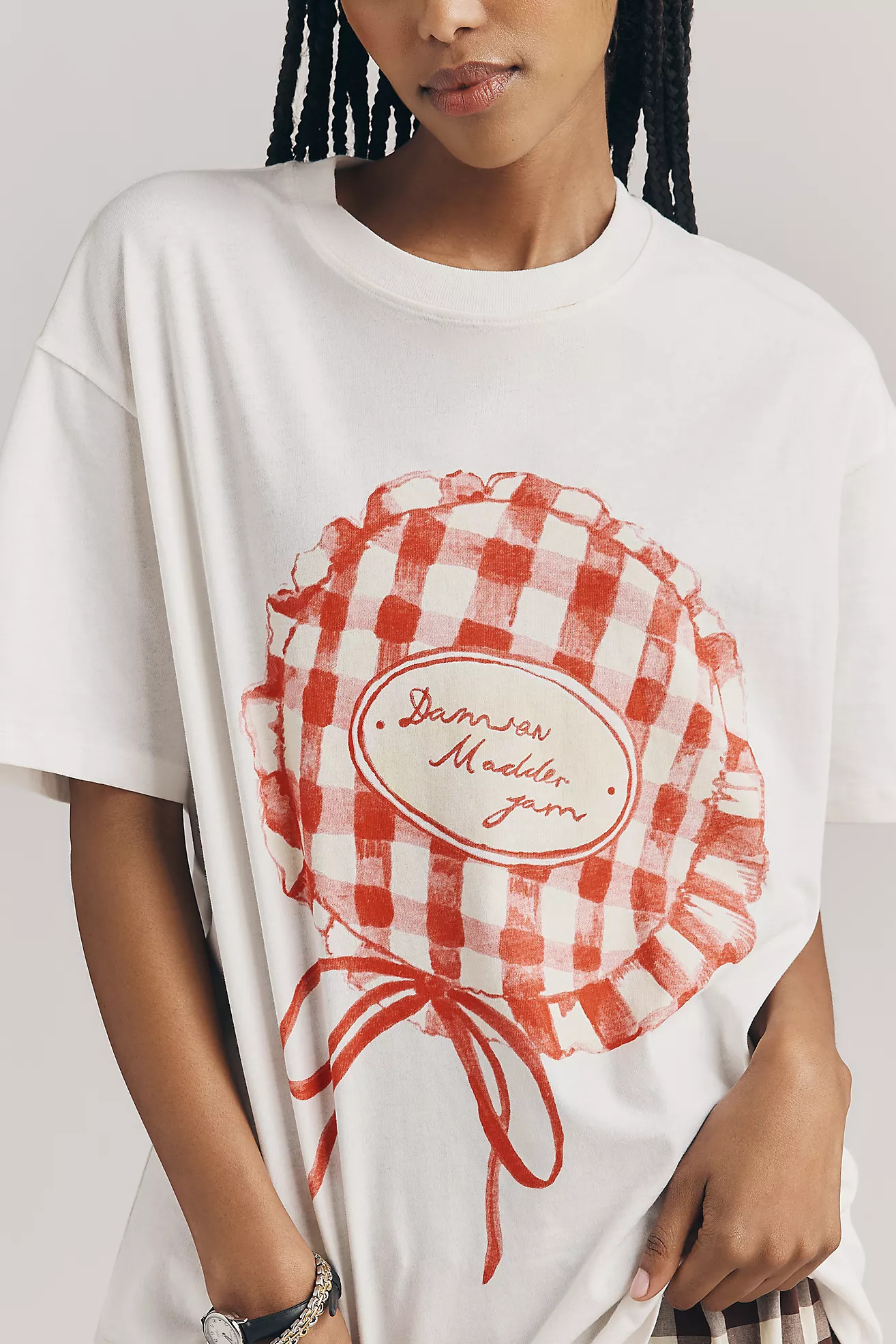 Damson Madder Berry Jam Tee | Anthropologie (US)