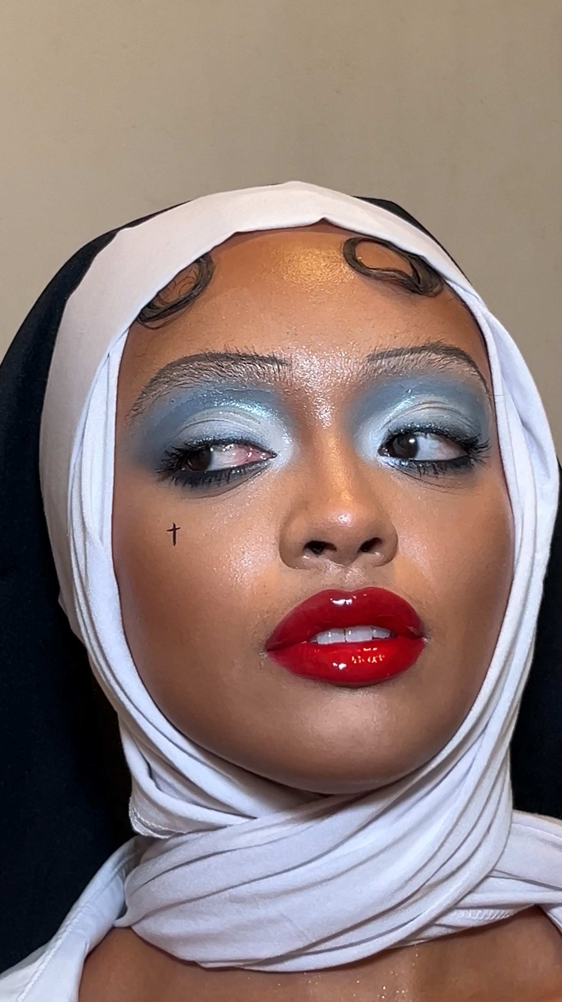 MY HALLOWEEN 24’ LOOK INSPIRED BY RIHANNA’S INTERVIEW MAG COVER 🩵❤️ 

#LTKBeauty #LTKVideo #LTKSeasonal