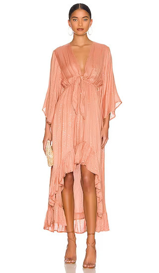 Juliana Dress in Terracotta | spring cocktail dress winter cocktail party dress cocktail outfit | Revolve Clothing (Global)
