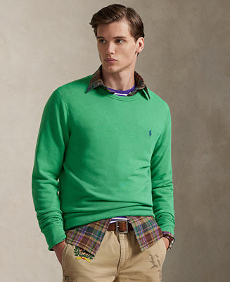 Men's Long-Sleeve Crewneck Sweatshirt | Macy's