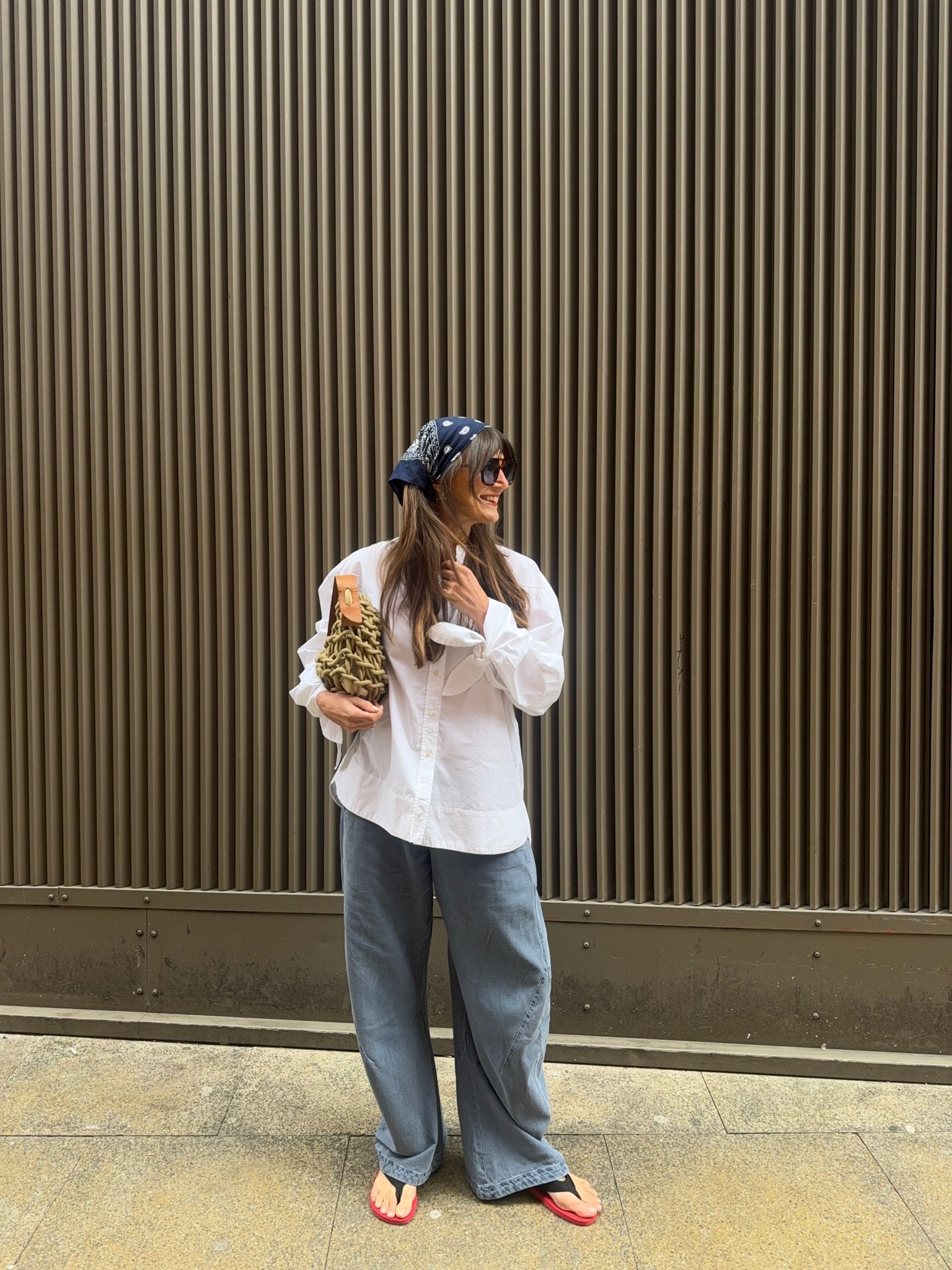 I sized up in the shirt and I’m wearing a us 8 in the trousers

#LTKuk #LTKspring #LTKsummer