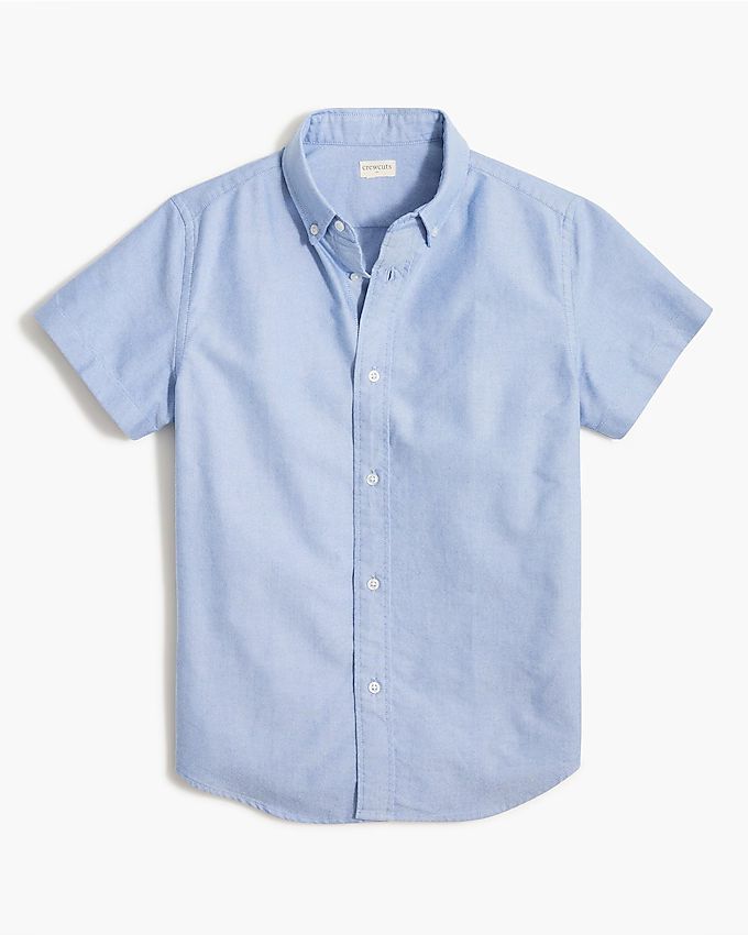 Boys' short-sleeve oxford shirt | J.Crew Factory