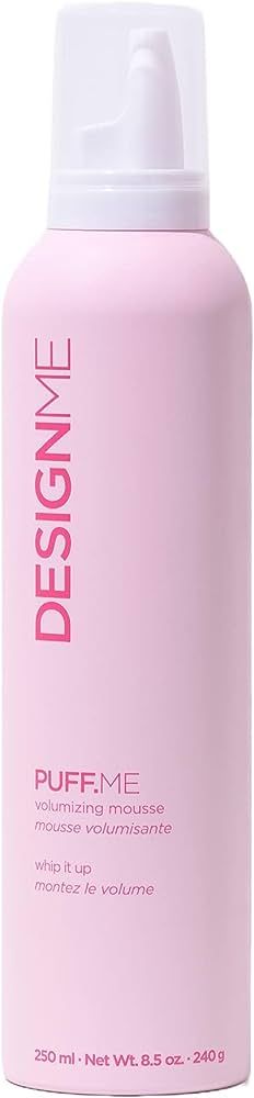 PUFF.ME Hair Volumizing Mousse by DESIGNME | Lightweight & Flexible Hold Hair Mousse for Curls, W... | Amazon (US)