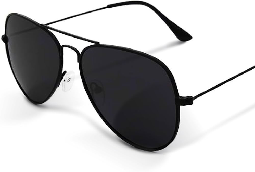 livho Sunglasses for Men Women Aviator Polarized Metal Mirror UV 400 Lens Protection | Amazon (US)