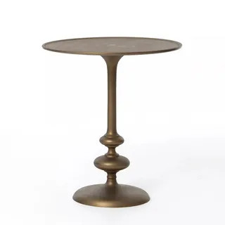 Marlow Matchstick Pedestal Table Matte B | Scout & Nimble