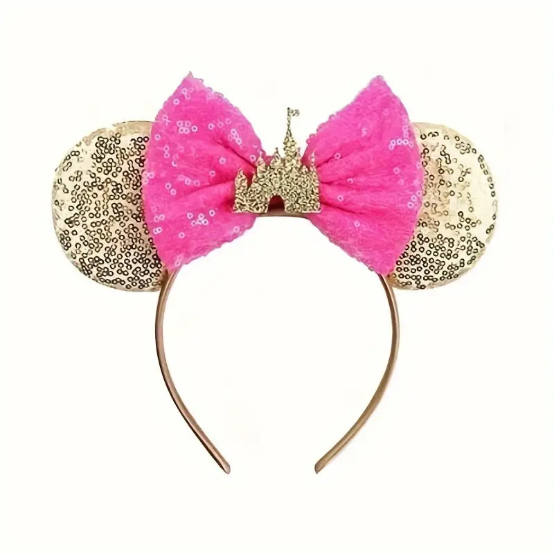 Character Minnies Ears Decorative Head Band Glitter - Temu Canada | Temu Affiliate Program