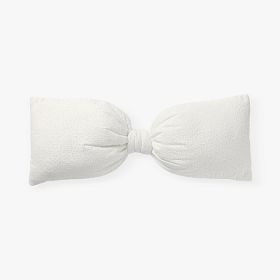LoveShackFancy Eyelet Oversized Bow Pillow | Pottery Barn Teen