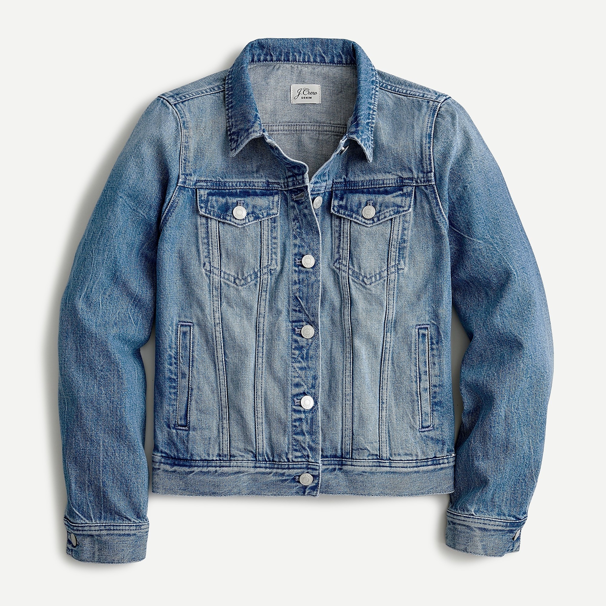 Classic denim jacket in Brilliant Day wash | J. Crew US