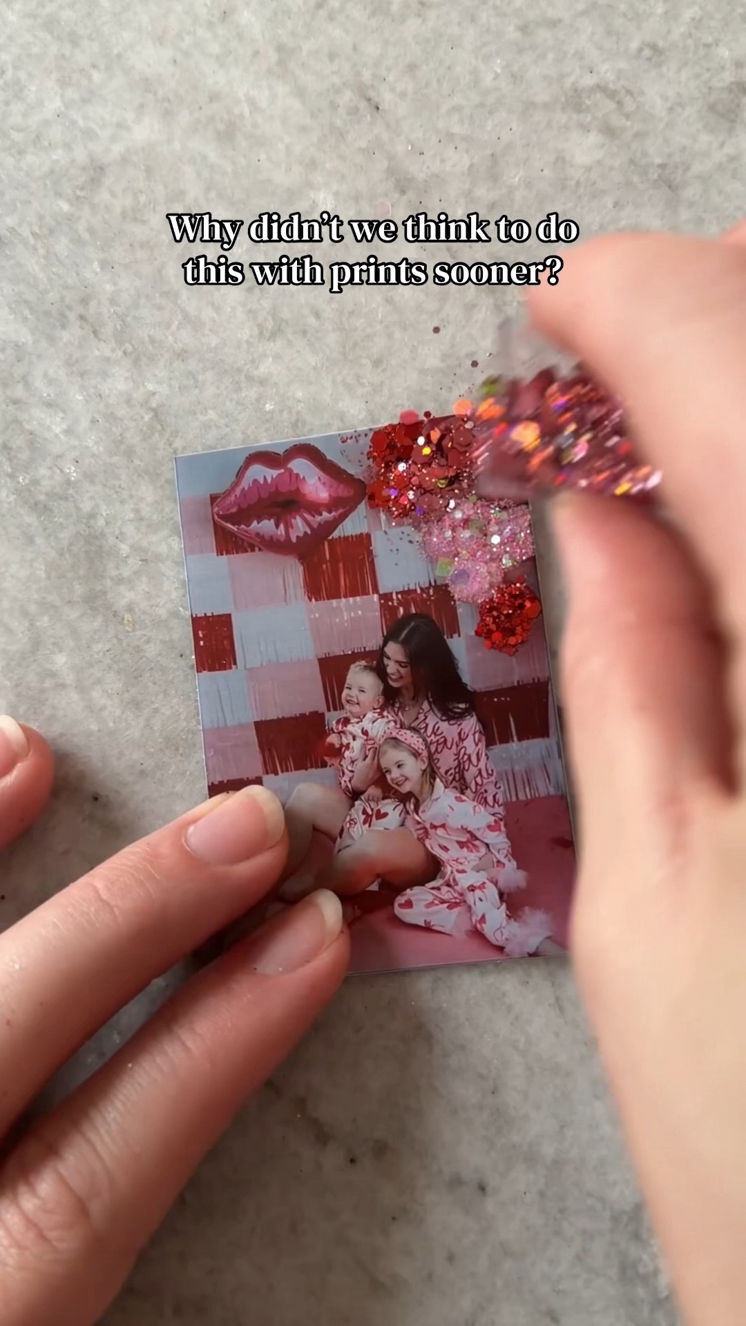 DIY glitter photos for Valentine’s Day or any occasion. Perfect for scrap booking! 

#LTKKids #LTKHome #LTKmomlife