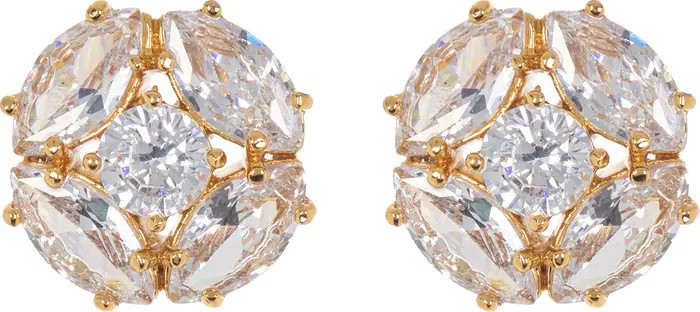 marquise cz cluster stud earrings | Nordstrom Rack