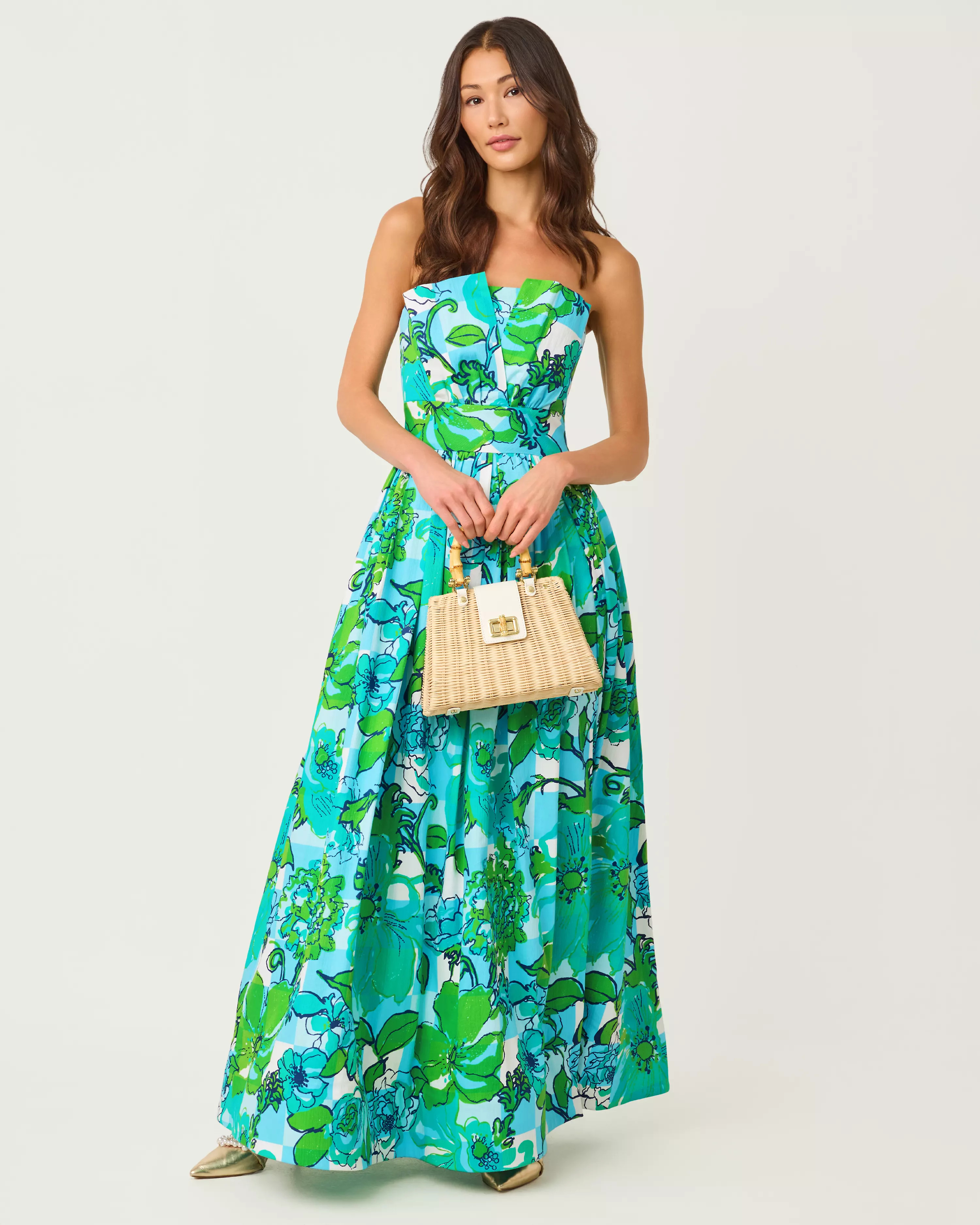 Ivella Strapless Maxi Dress | Lilly Pulitzer