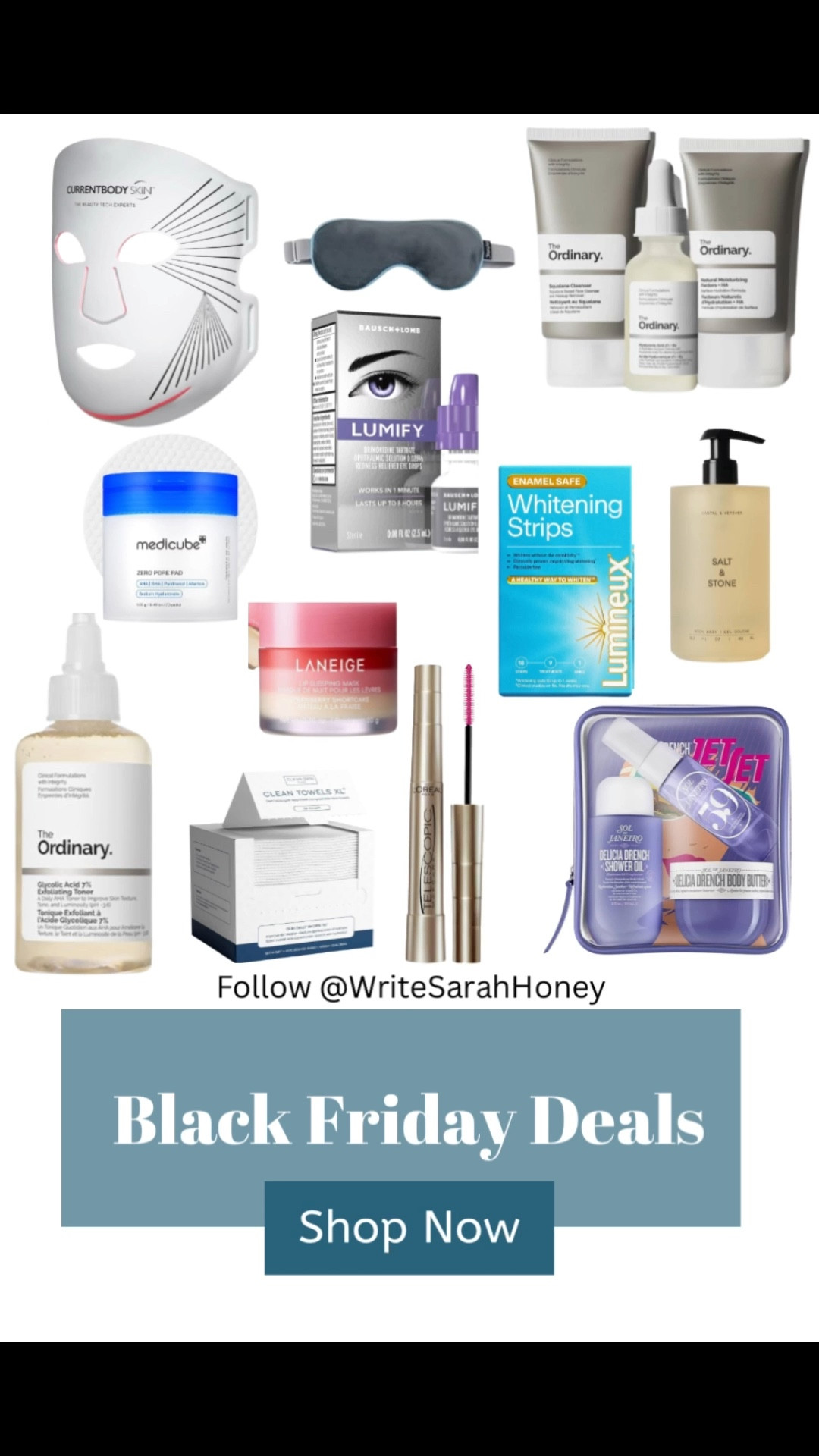 Black Friday Deals From AMAZON! Shop all the best beauty & hair products! Shop NOW before items sell out! Follow Write Sarah Honey for more finds! 

#BlackFriday #BlackFridayDeals #BlackFridaySale #AmazonBlackFriday #BlackFriday2025 #BlackFridayShopping #ShopBlackFriday #BlackFridaySpecials #BlackFridayOffers #BlackFridaySavings #BlackFridayOnline #AmazonDeals #InstaBlackFriday #BlackFridayFinds #DealAlert

#LTKGiftGuide #LTKSaleAlert #LTKCyberWeek