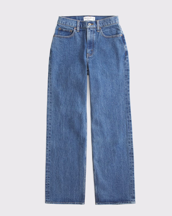 High Rise 90s Relaxed Jean | Abercrombie & Fitch (US)