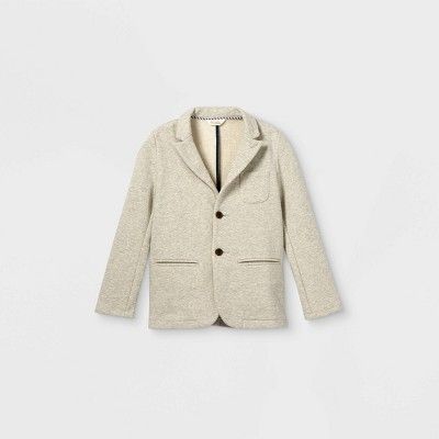 Boys' Knit Blazer Jacket - Cat & Jack™ Gray | Target