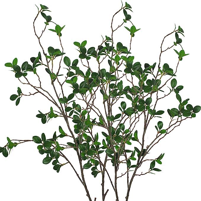 Warmter 43.3 Inch Artificial Eucalytus Green Branches Pine Evergreen Plant Tree Branch for Home W... | Amazon (CA)