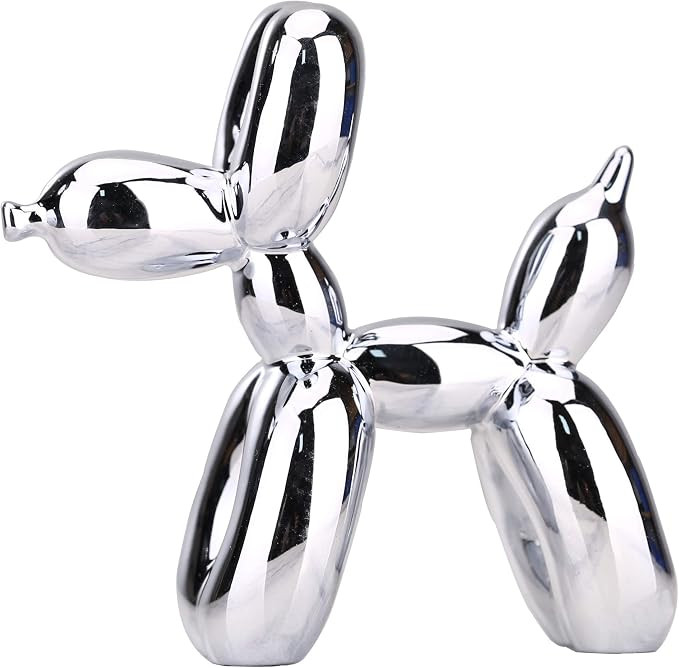 Balloon Dog Statue Home Decor Modern Art Funky Statues for Coffee Table Kitchen Decorations Trend... | Amazon (US)