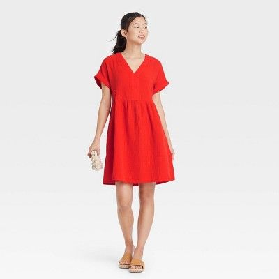 Women's Short Sleeve Shirtdress - Universal Thread™ | Target