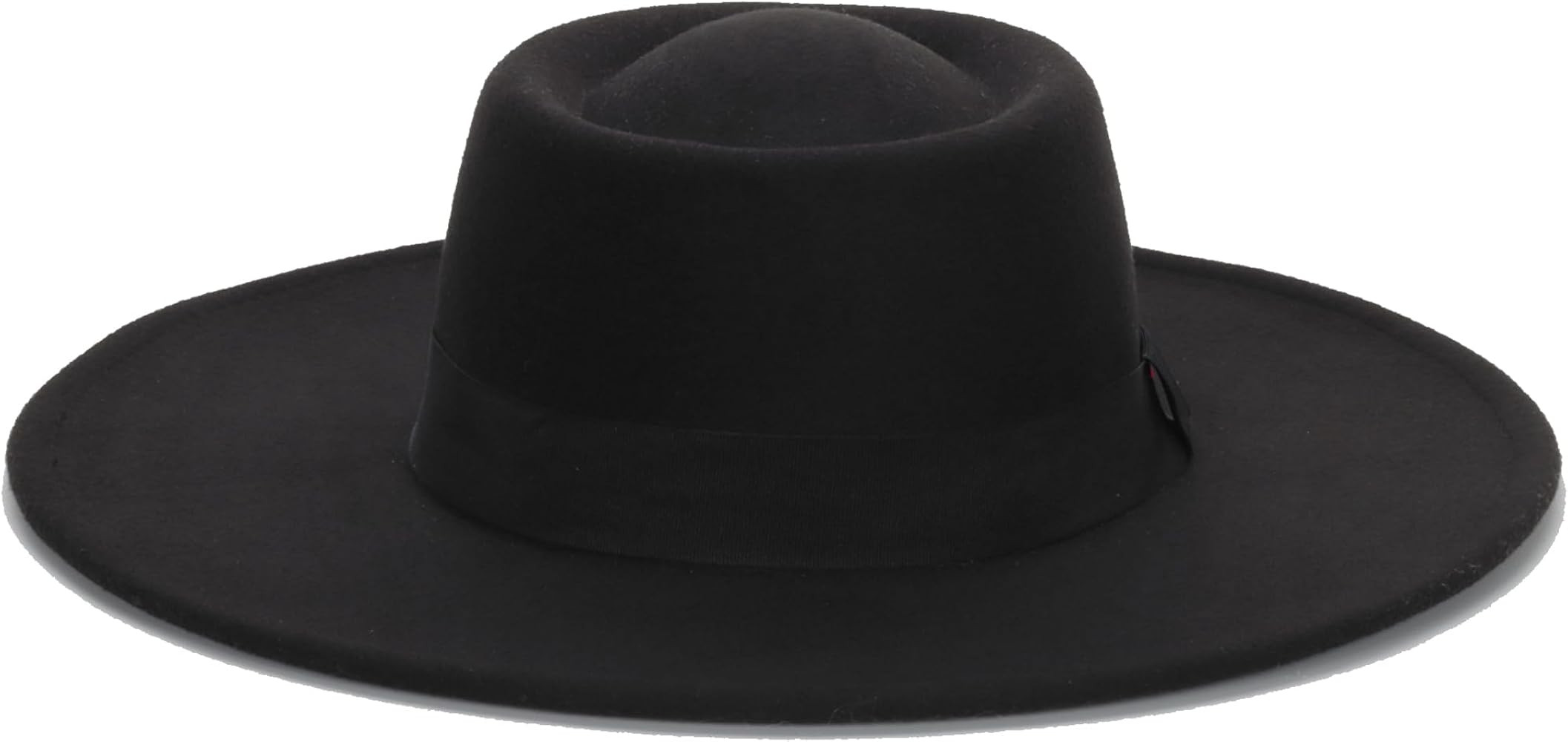 Women Fashion Felt Church Hats Classic British Style 9.5CM Wide Brim Top Fedora Hat Wedding Dress... | Amazon (US)