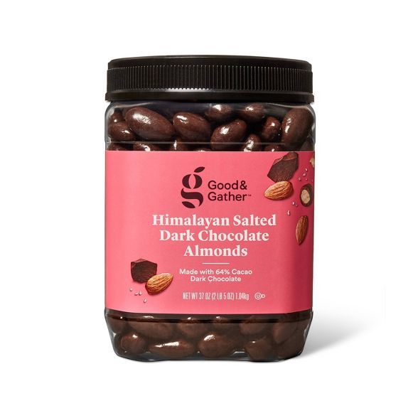 Himalayan Salted Dark Chocolate Almonds - 37oz - Good & Gather™ | Target