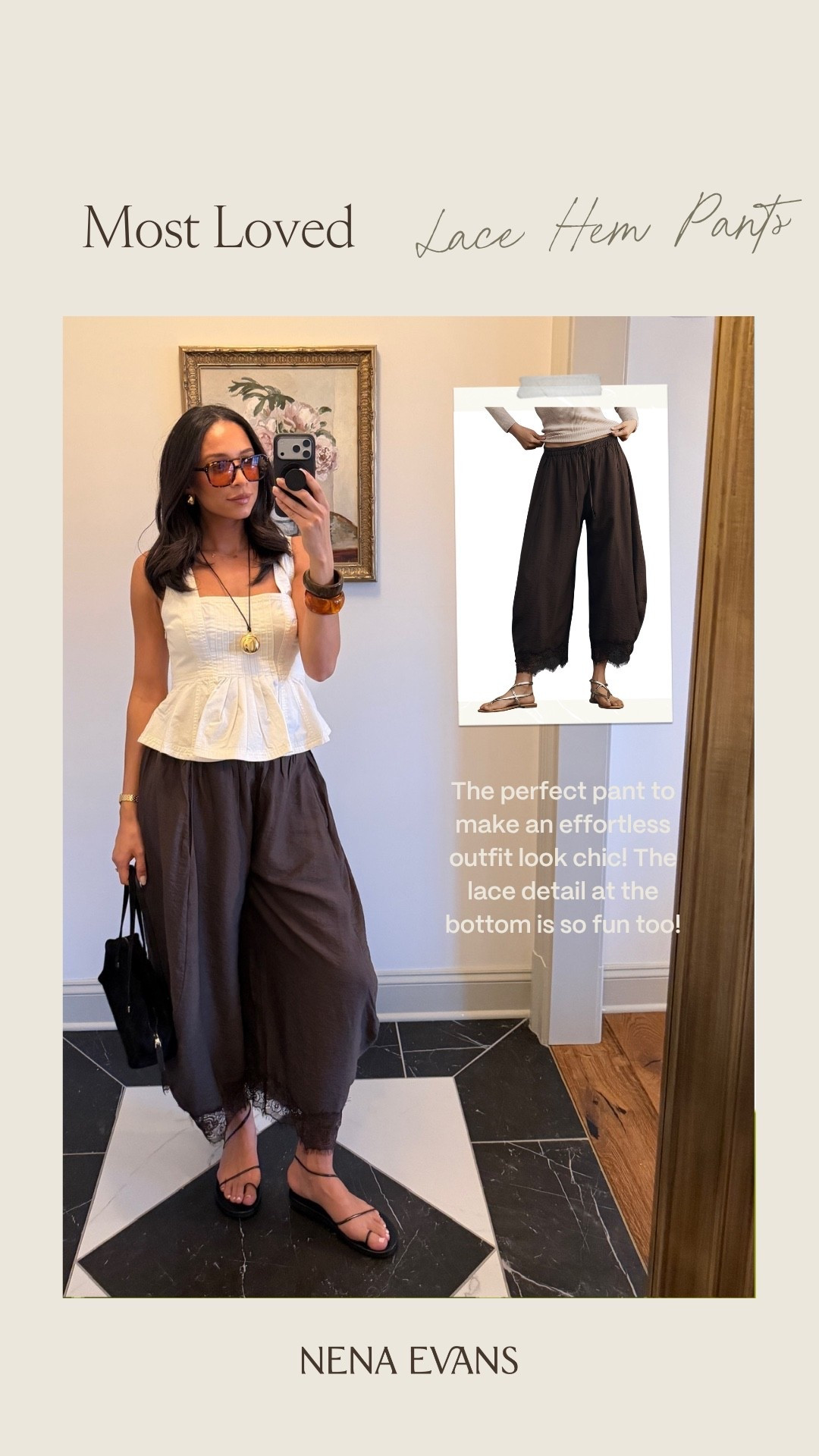 Your most loved last week 🤎 Wearing size S white peplum top and size S lace hem pants 


spring outfit, spring fashion, spring style, weekend outfit, date night outfit, summer outfit, mom outfit, postpartum outfit

#LTKmomlife #LTKootd #LTKSeasonal