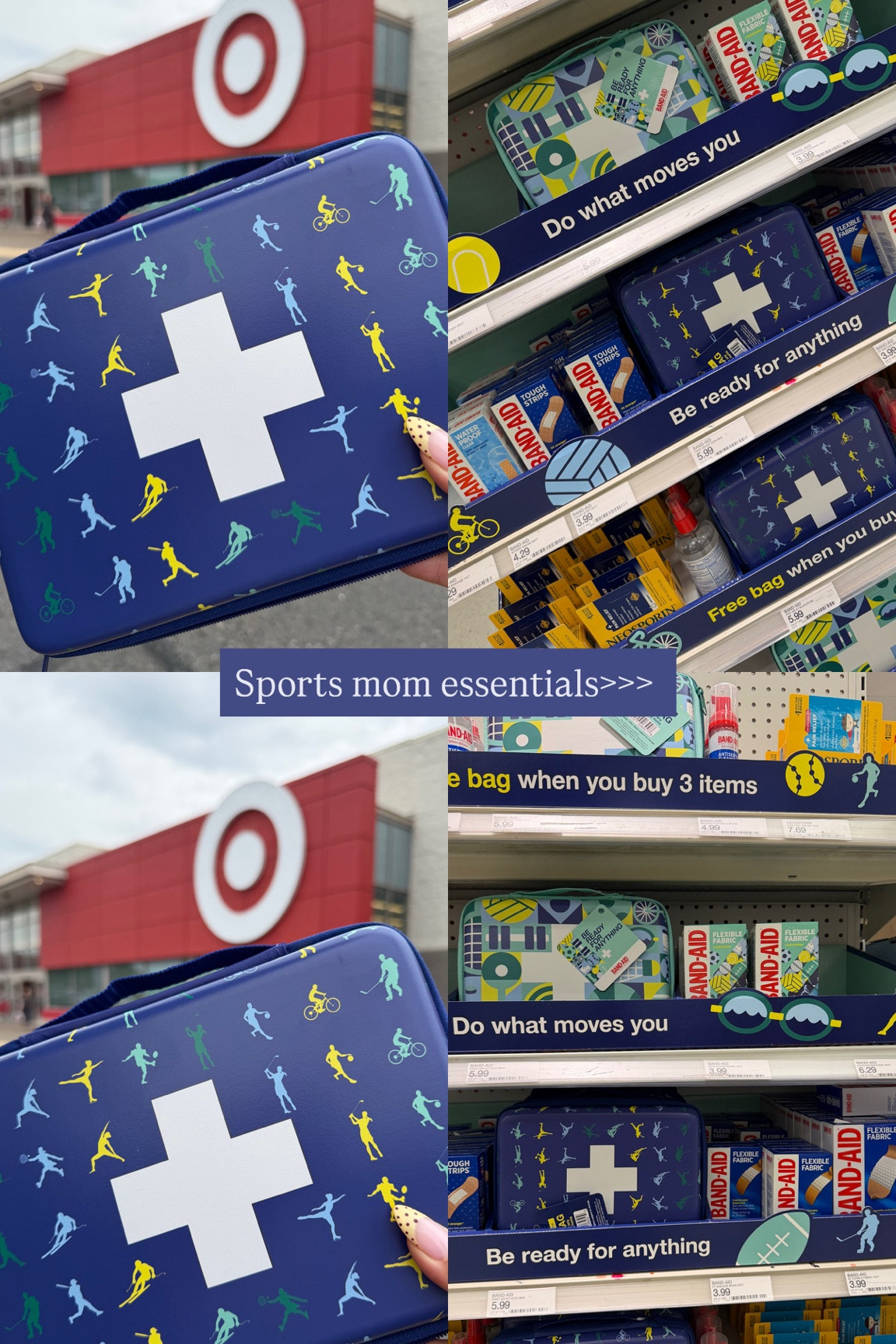 #ad As a mom, having a first aid kit on hand is a non-negotiable! So of course, I needed another one when my kids said they wanted to start playing sports.
https://on.ltk.com/+uEBS1UcKScQtfTpnmWqTog
 #TargetPartner #Target
#BANDAIDBrandPartner #firstaidkit @target @bandaidbrand 


#LTKdayinmylife #LTKmomlife #LTKKids