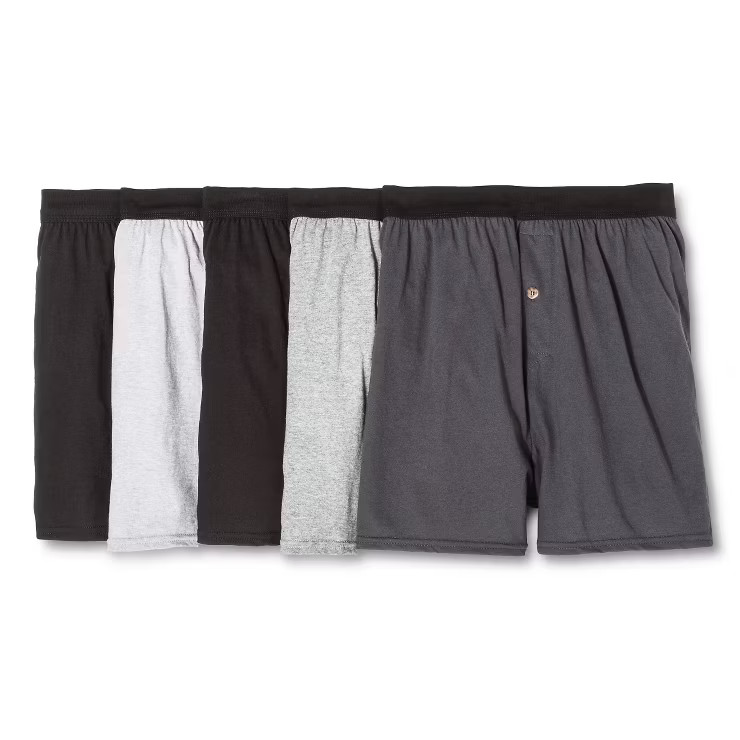 Hanes Boxer Shorts 5pk - Colors May Vary | Target
