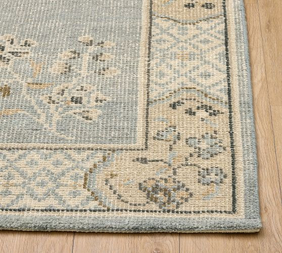 Claire Hand-Knotted Wool Rug | Pottery Barn (US)