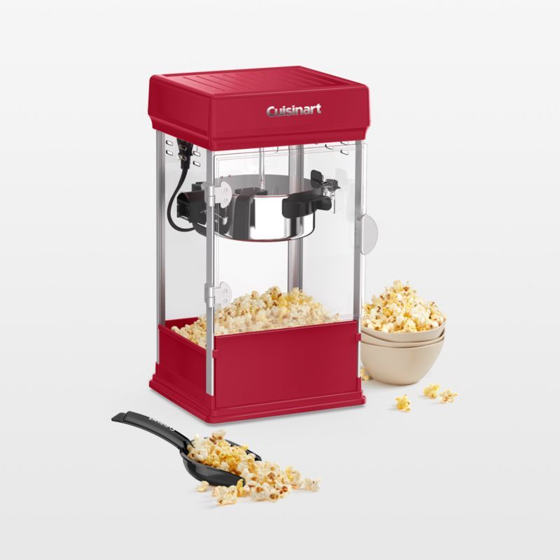 Cuisinart Theater-Style Red Popcorn Maker + Reviews | Crate & Barrel | Crate & Barrel