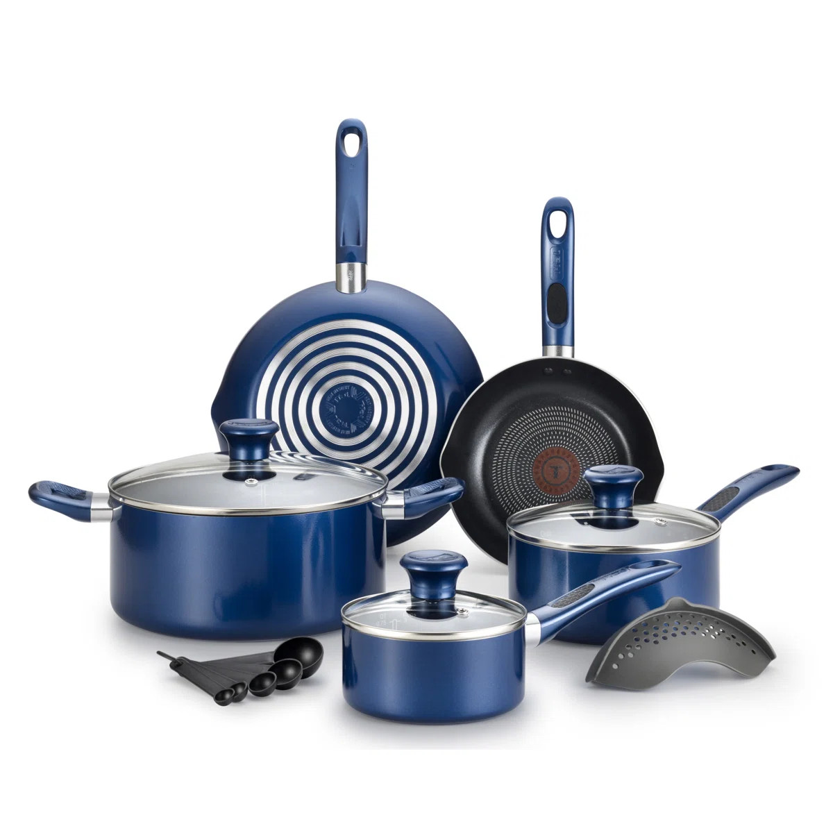 T-fal Excite Nonstick Aluminum Cookware Set | Wayfair North America