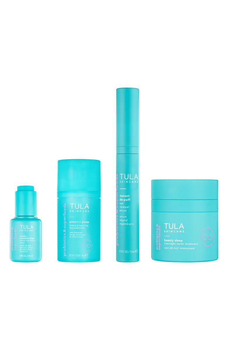 TULA Skincare Hello Ageless Skin Full Size Wrinkle Smoothing Set (USD $248 Value) (Nordstrom Excl... | Nordstrom