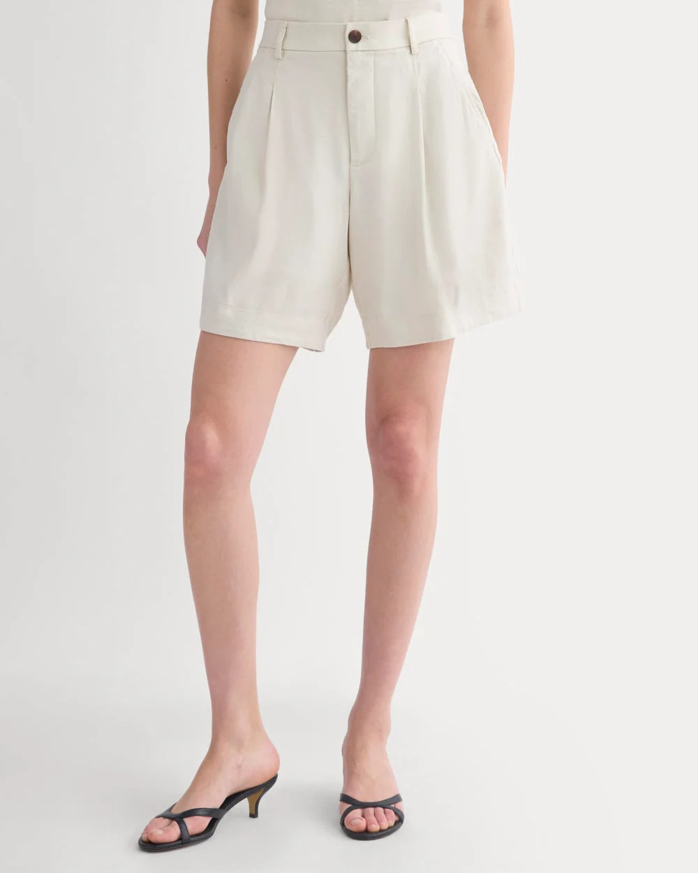 Tailored A-Line Short | Birch | Everlane